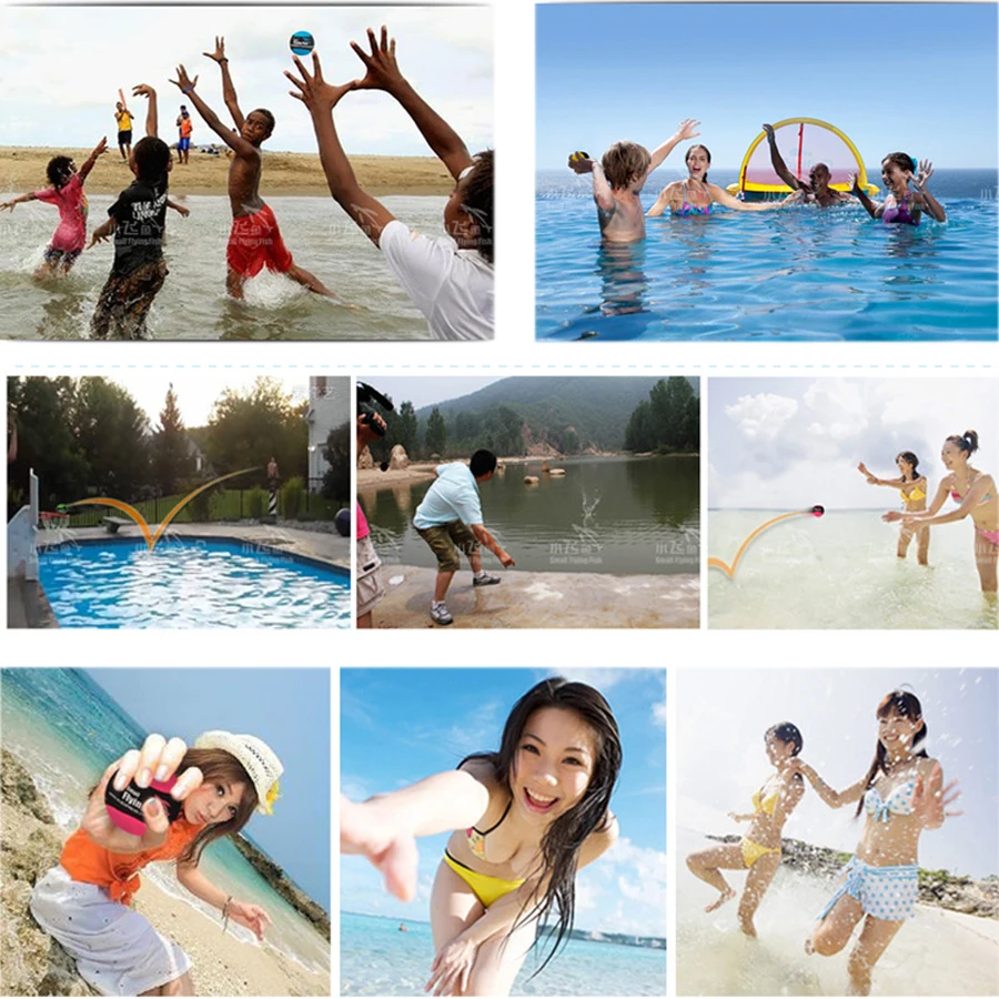 TPR воды прыгающий отскок мяча Surf шарик скимминга джемпер мяч океан БАССЕЙН