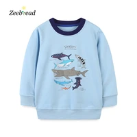 zeebread new arrival animals sweatshirts cute long sleeve childrens clothes autumn winter boys girls hooded shirts toddler tops
