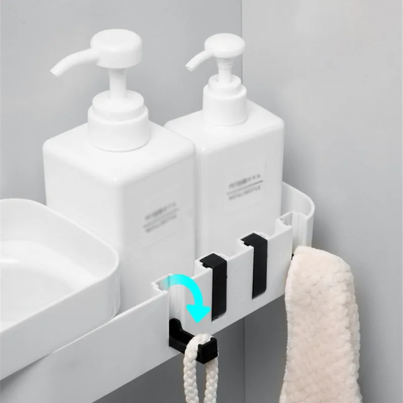 Поворотный штатив угловая полка для душа Ванная комната шампунь держатель