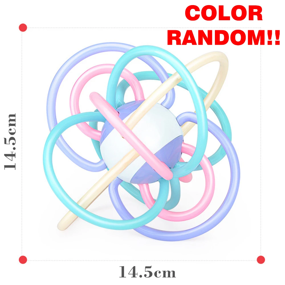 Манхэттенский шар детская погремушка-грызунок игрушка для детей 0-12 лет