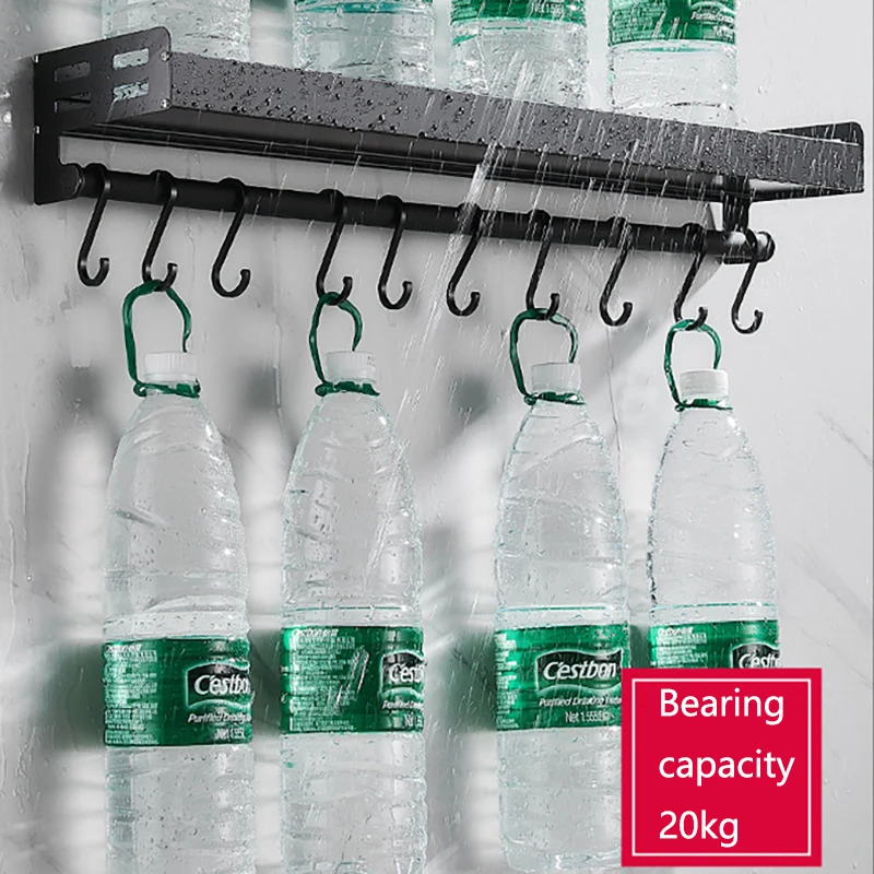 Настенный кухонный стеллаж для хранения посуды ножа специй | Дом и сад