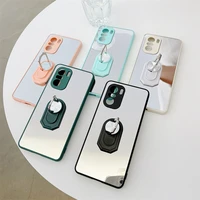 signalshin business plating mirror phone case for xiaomi 10t pro 11 redmi note 9 9s 10x 4g 5g k20 k30 k40 liquid silicone cover