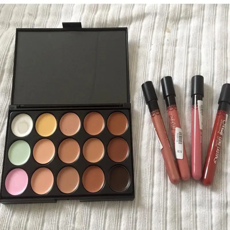 Палитра консилеров для профессионального макияжа 15 цветов| |