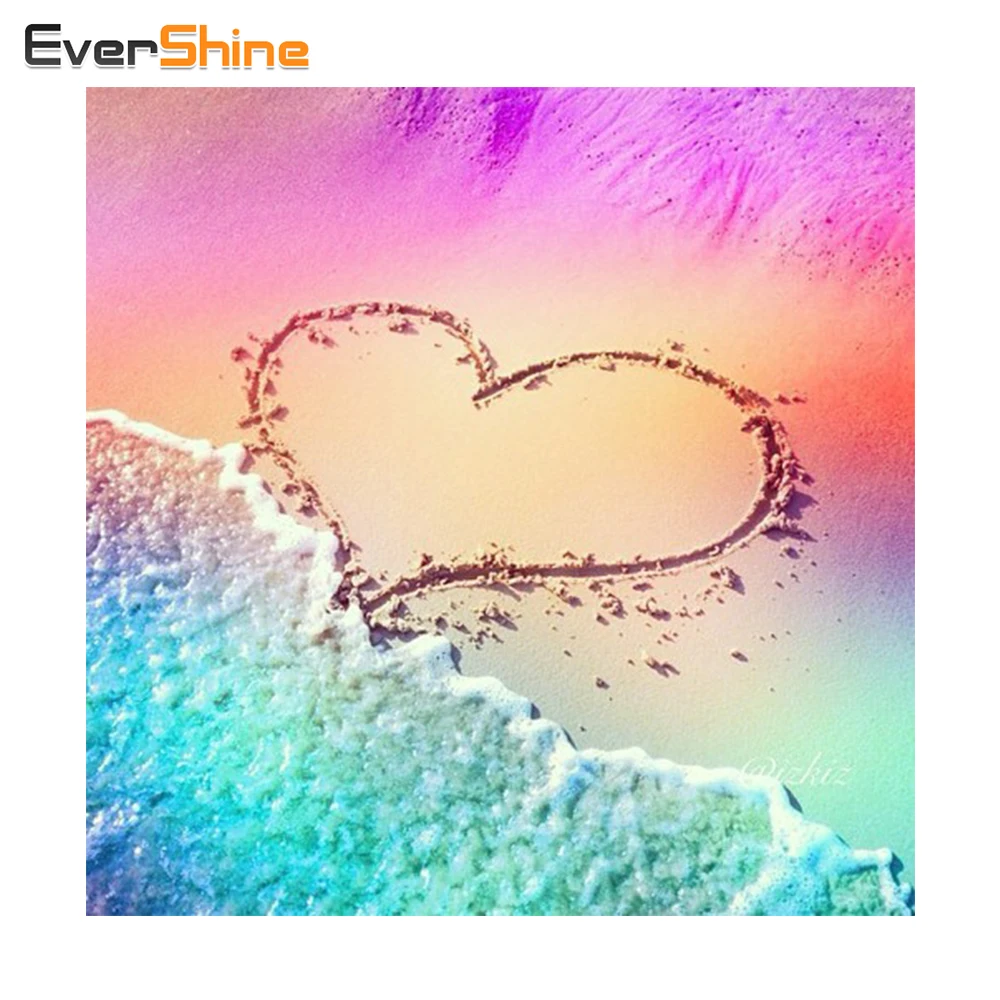 Evershine пейзаж алмазная живопись Домашний декор ручной вышивка крестом полный