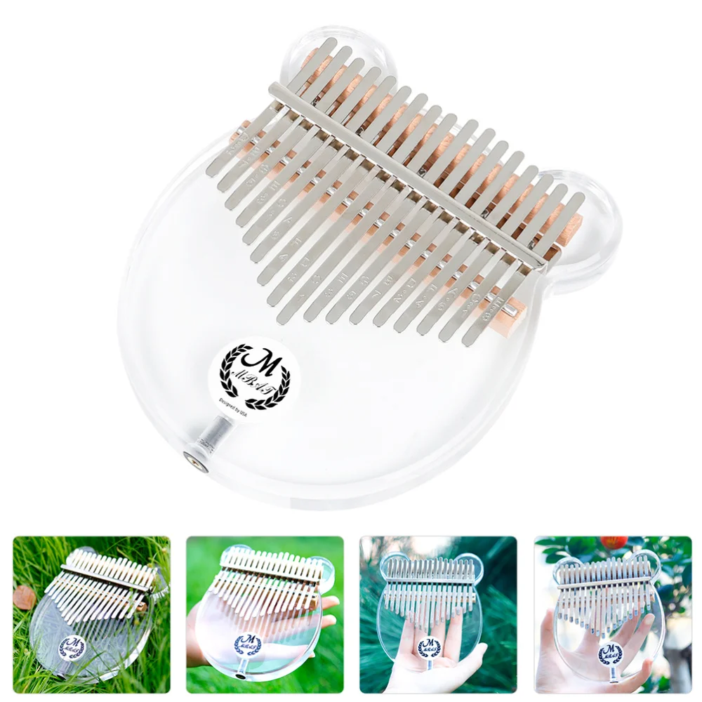 

1 Set of Musical Instrument Finger Piano Instrument Kalimba Piano for Beginners