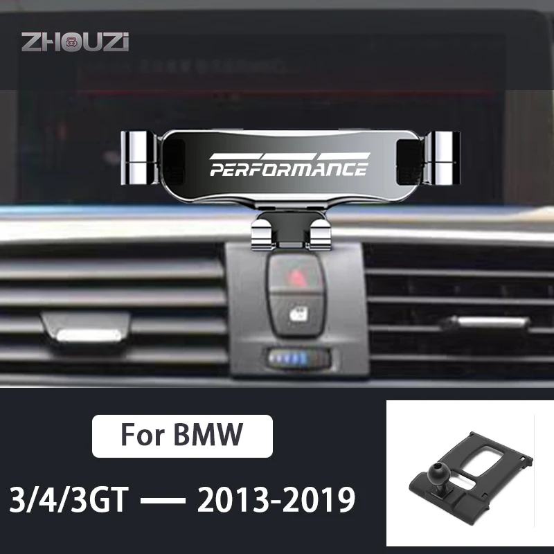 

Car Mobile Phone Holder Mounts Stand GPS Gravity Bracket For BMW 3 4 Series 3GT F30 F31 F34 F35 F36 F82 2013-2019 Accessories