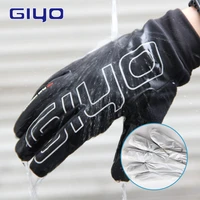 giyo s 04 winter full finger riding glove windproof waterproof warm sports gloves cycling equipment