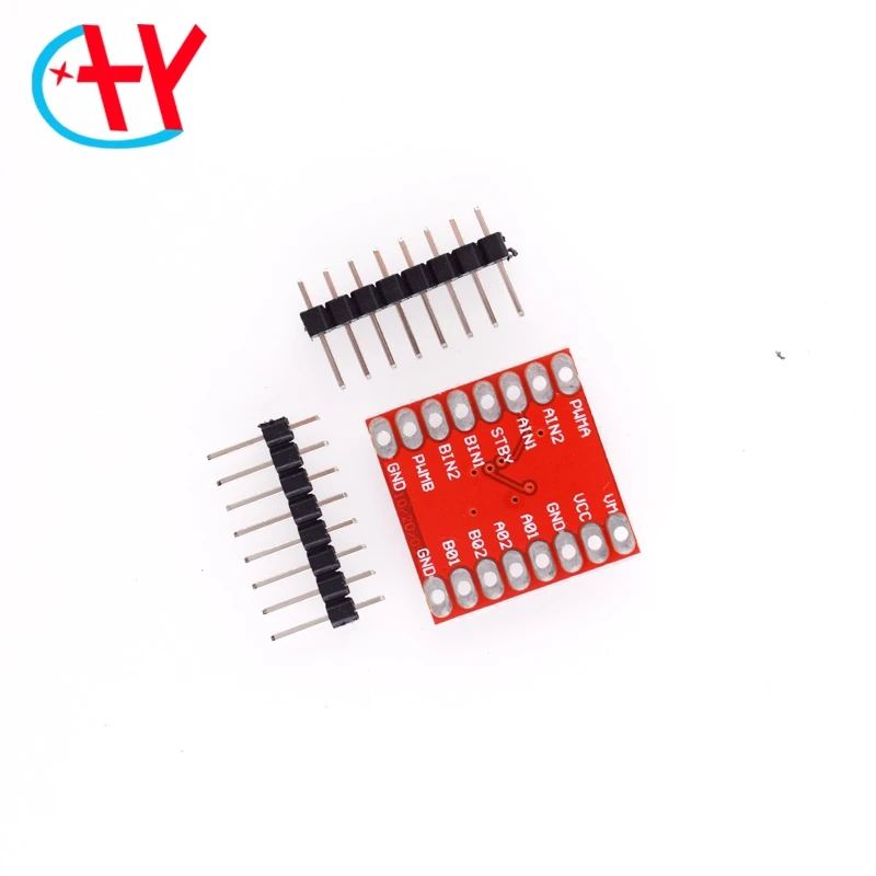 Двухмоторный драйвер TB6612 1А TB6612FNG для микроконтроллера Arduino лучше чем L298N |