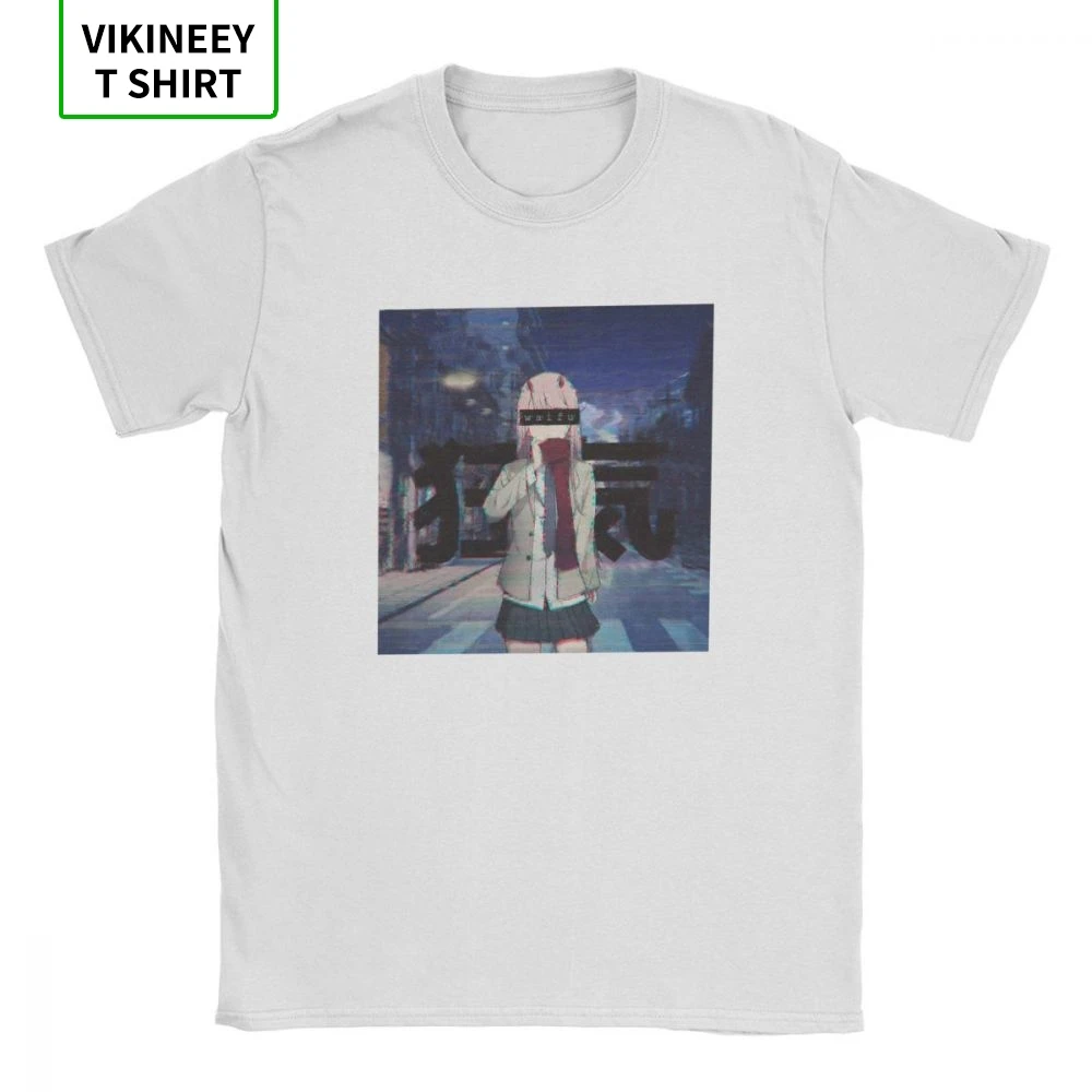 Дорогой в Фране футболка Zero Two Аниме Манга 02 Kawaii Новинка мужские топы с коротким