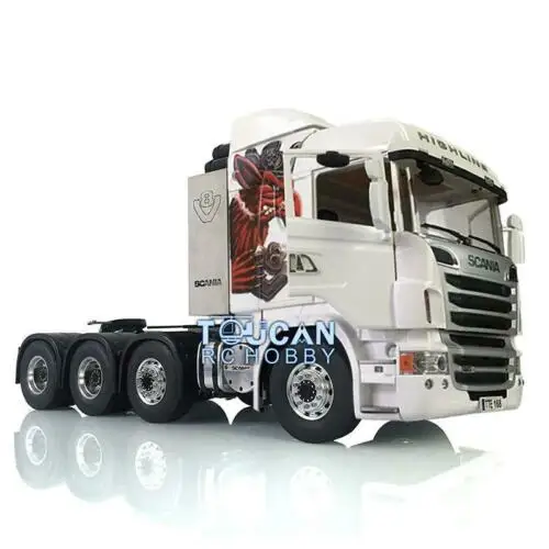

RC Tractor Truck Gripen Cabin For 1/14 LESU Metal 8*8 Axles Chassis Scania Hercules THZH0944-SMT2
