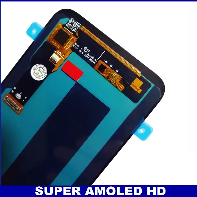 Супер AMOLED J600G/DS ЖК-дисплей для samsung Galaxy J6 2018 J600 J600F кодирующий преобразователь