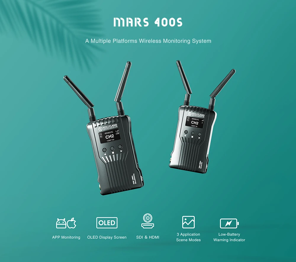 Hollyland Mars 400s HDMI SDI 1080P Беспроводная система передачи для камеры беспроводная HD