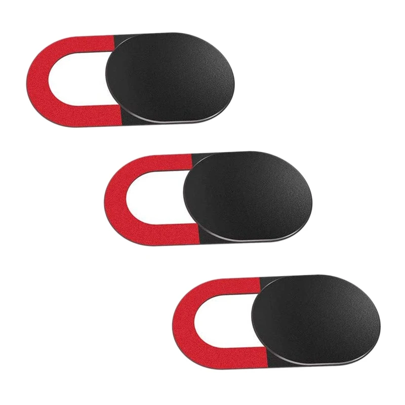 

Webcam Cover, Ultra Thin Design Web Camera Cover Slide for Smartphone, Protect Your Privacy and Security (3 Pack )