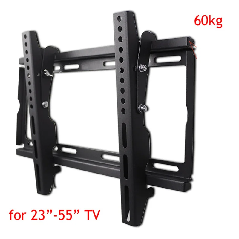 PTB-605SH 2" 30" 4" 55" настенный кронштейн для телевизора 5" металл 60 кг vesa 400x400 панель ЖК-телевизор настенное крепление наклон вверх вниз 15 держатель