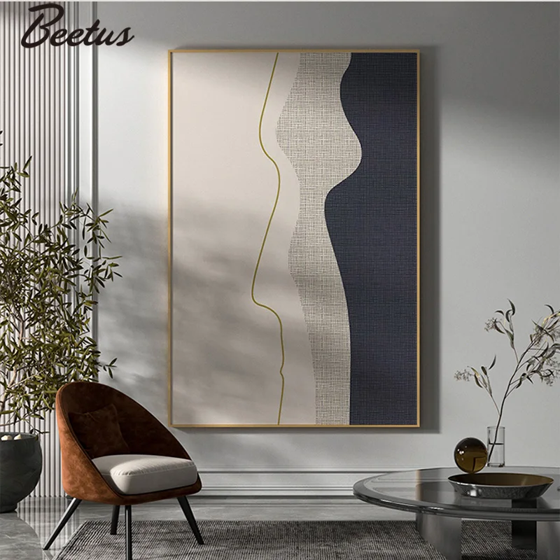 

Abstract Face Watercolor Canvas Painting Geometric Poster And Print Wall Art Home Cuadros Decoration Picture For Living Room