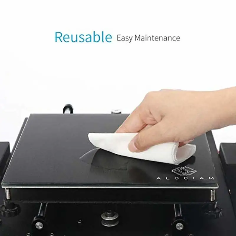 150*150 214*214 200*300MM heatbed Ultrabase Tempered Glass Platform Build Surface Upgraded for A9 MK2 MK2b MK3 3D hotbed parts | Компьютеры