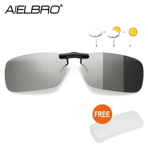 Clip on Sun Glasses for Men Photochromic Glasses Night Vision Sunglasses with Free Box Polarized Cli in India