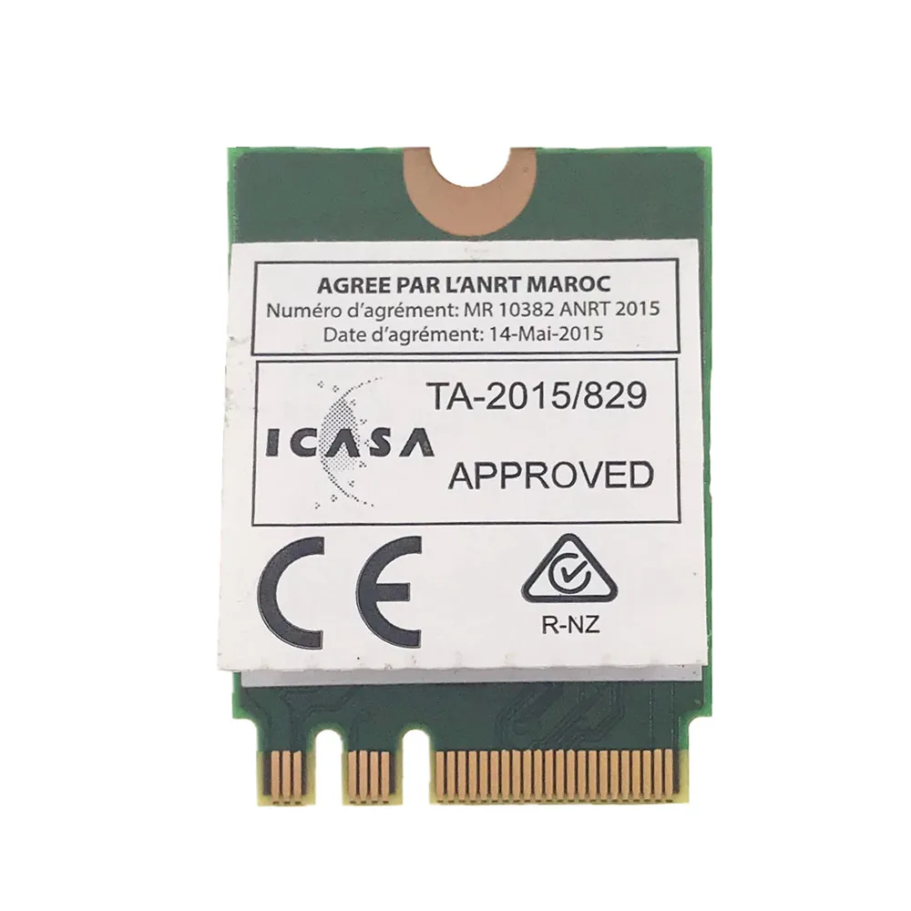 NFA344A QCNFA344A M.2 WiFi карта для Lenovo ThinkPad 710S E470 E475 E570 E575 V310 YOGA 710 720 910 Series FRU 01AX713|Сетевые
