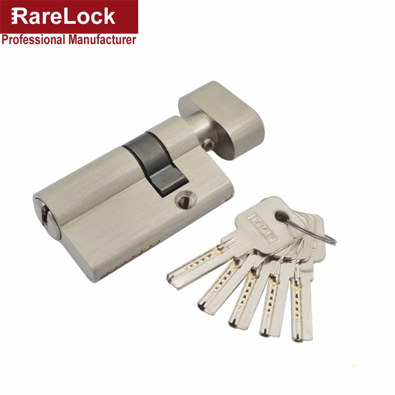 Цилиндр Европейский профиль врезной латунный дверной замок с 5 компьютерными