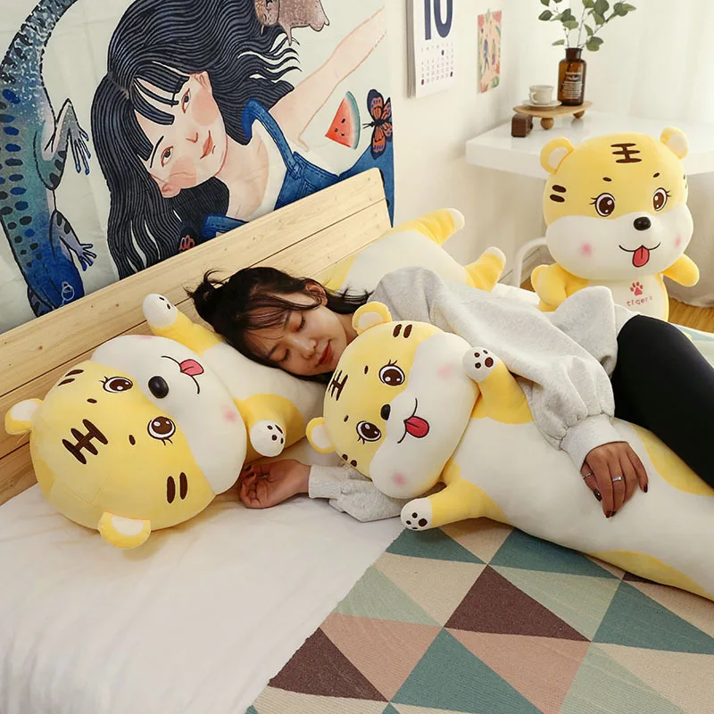 

Игрушка-талисман Zqswkl в виде тигра, 45/55/80/110 см