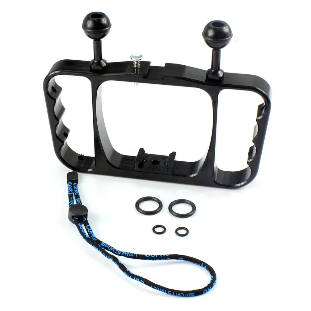 Алюминиевый кронштейн для фотосъемки дайвинга GoPro Hero 4/3 +/3/2/SJ4000/ SJ5000/4 session