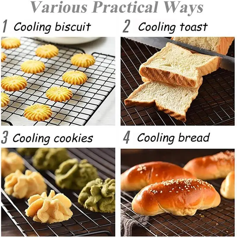 Проволока из нержавеющей стали сетка охлаждающий лоток Еда стеллаж для выставки