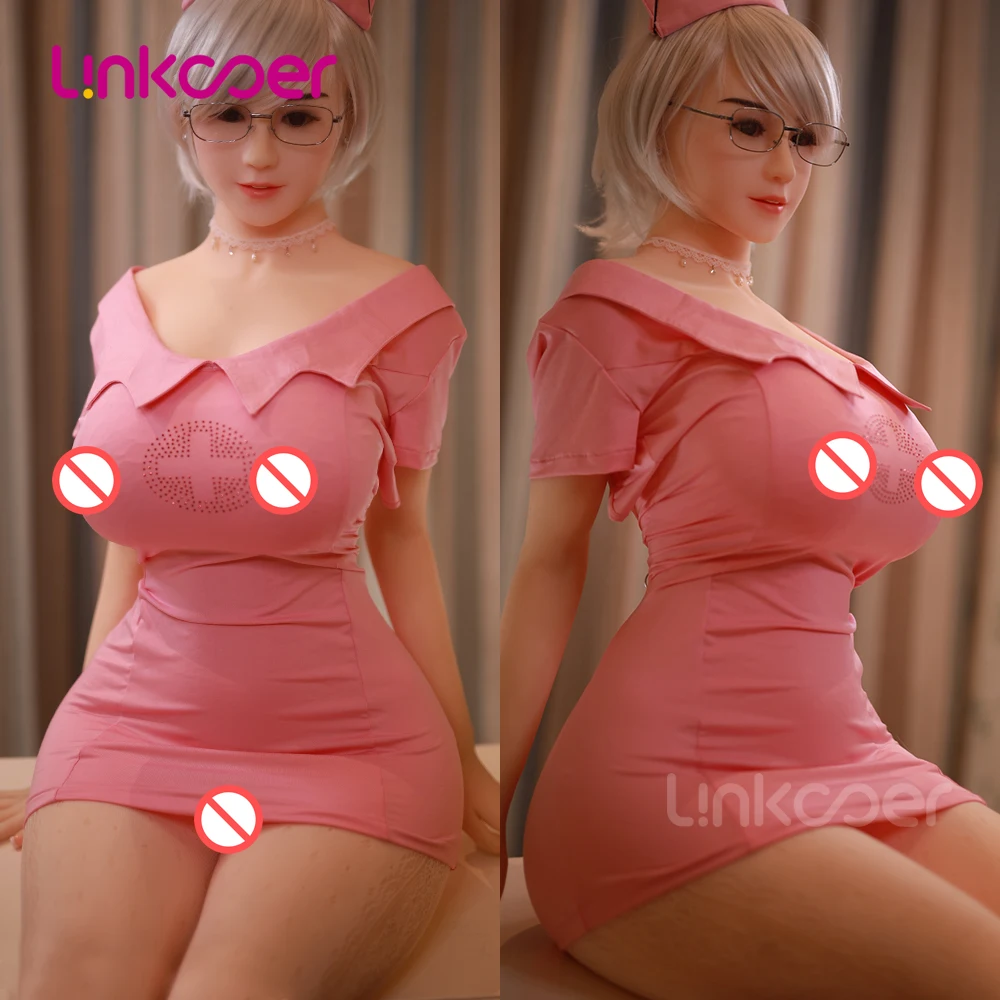 Linkooer 170 см настоящая секс кукла из тпе EVO Скелет с однотонным большим грудь