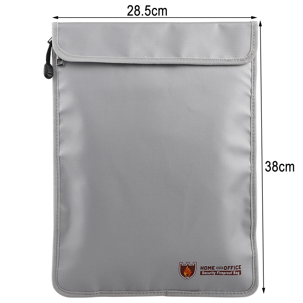 

Files Folder Document Ticket Storage Bag Waterproof Large Capacity Files Organizer for Office Travel Fireproof File Folder