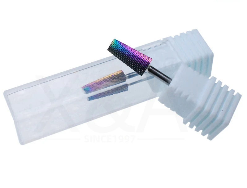 Сверла для ногтей Tornado фиолетовые карбидные сверла