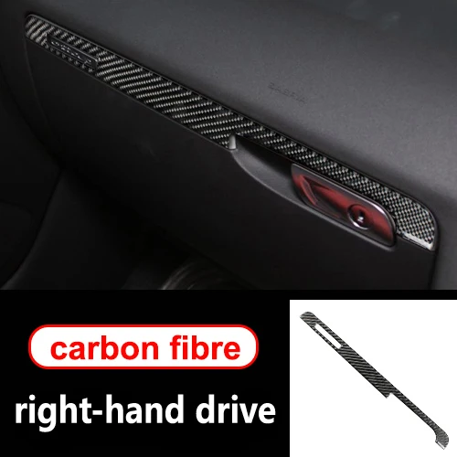 right-hand drive(C) Для Audi TT автомобильные стикеры s8n8j MK123 TTRS центральная консоль из углеродного волокна Воздушная Шестерня панель Выход Рулевое колесо аксессуары для салона автомобиля - Название цвета: right-hand drive(C)
