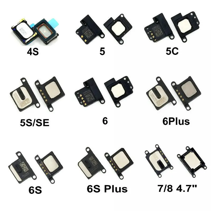 Новый Лучший передний наушник для iPhone 4 4S 5 5S SE 2020 5C 6 6S 7 8 Plus X запасные части