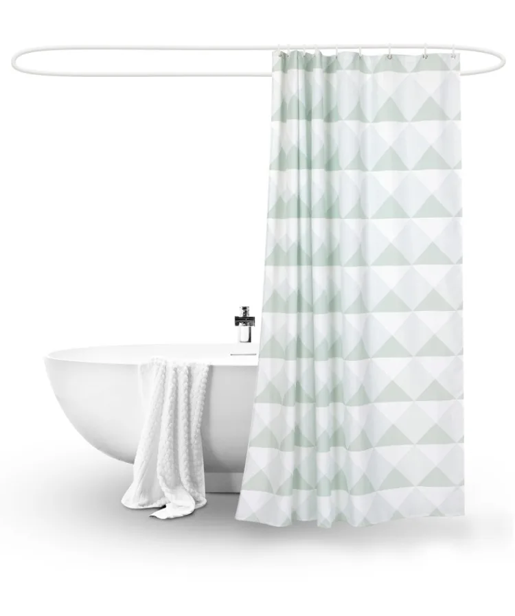 Не по индивидуальному заказу Высокое качество печать занавески для душа толстые