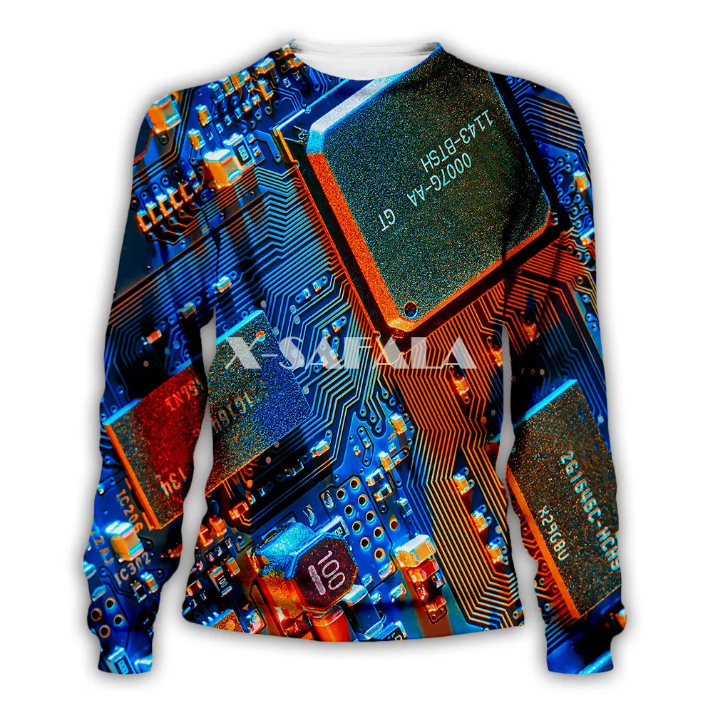 

Electronic chip Hip Hop 3D All Over Print XS-7XL Hoodie Man Women Harajuku Outwear Zipper Pullover Sweatshirt Casual Unisex-9