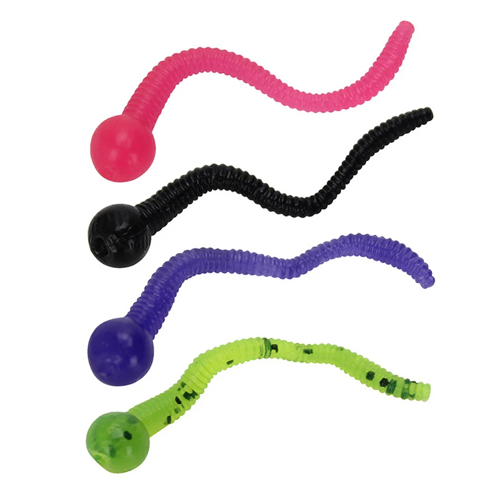 

Приманка рыболовная силиконовая, в форме головастика, 50 шт.