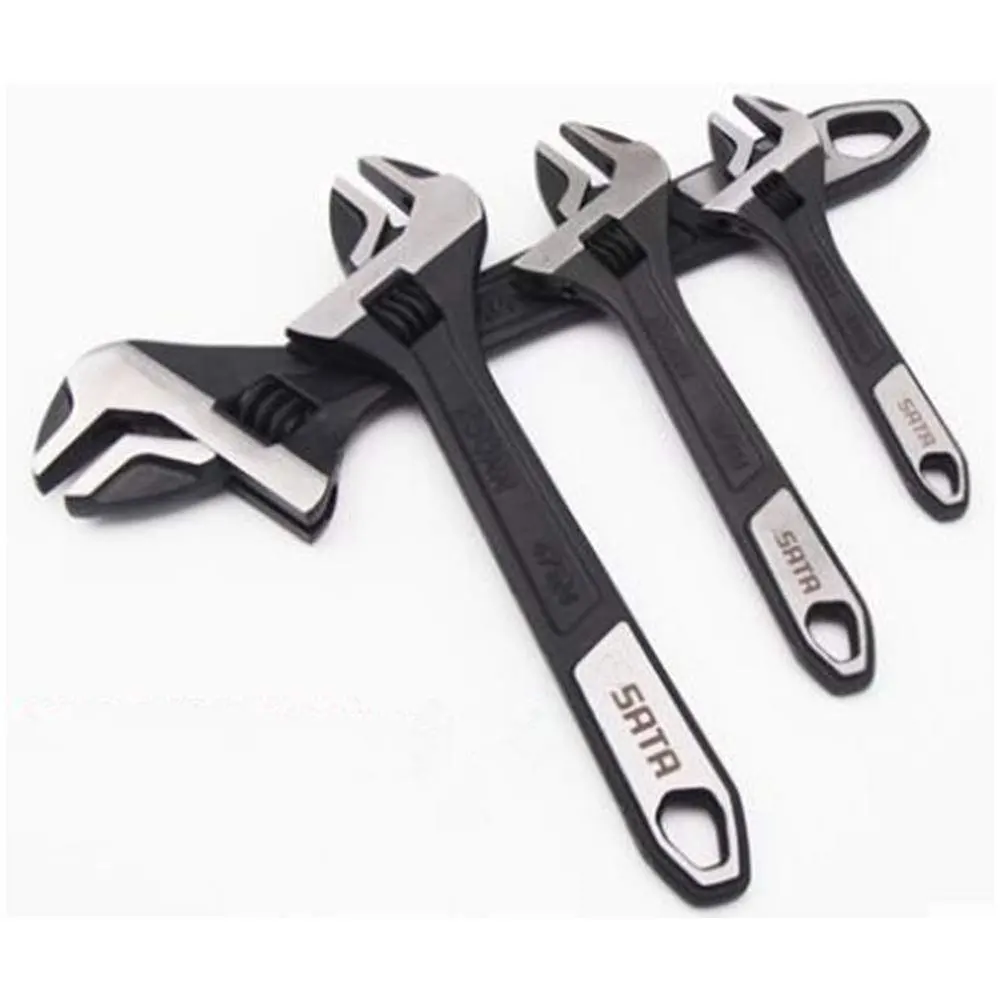 Большой Регулируемый ключ инструмент SATA с длинной ручкой сверхмощный гаечный