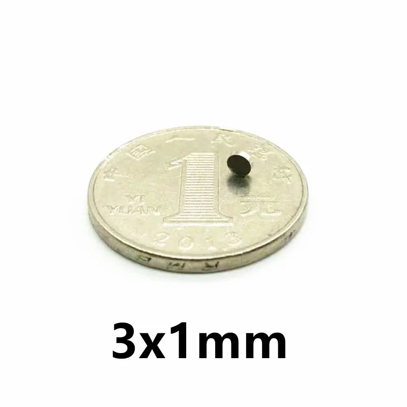

Небольшие круглые магниты 3x1, 3 мм * 1 мм, неодимовый магнит, диаметр 3x1 мм, Постоянный NdFeB, суперсильные магниты 3*1 мм, 100 ~ 5000 шт.