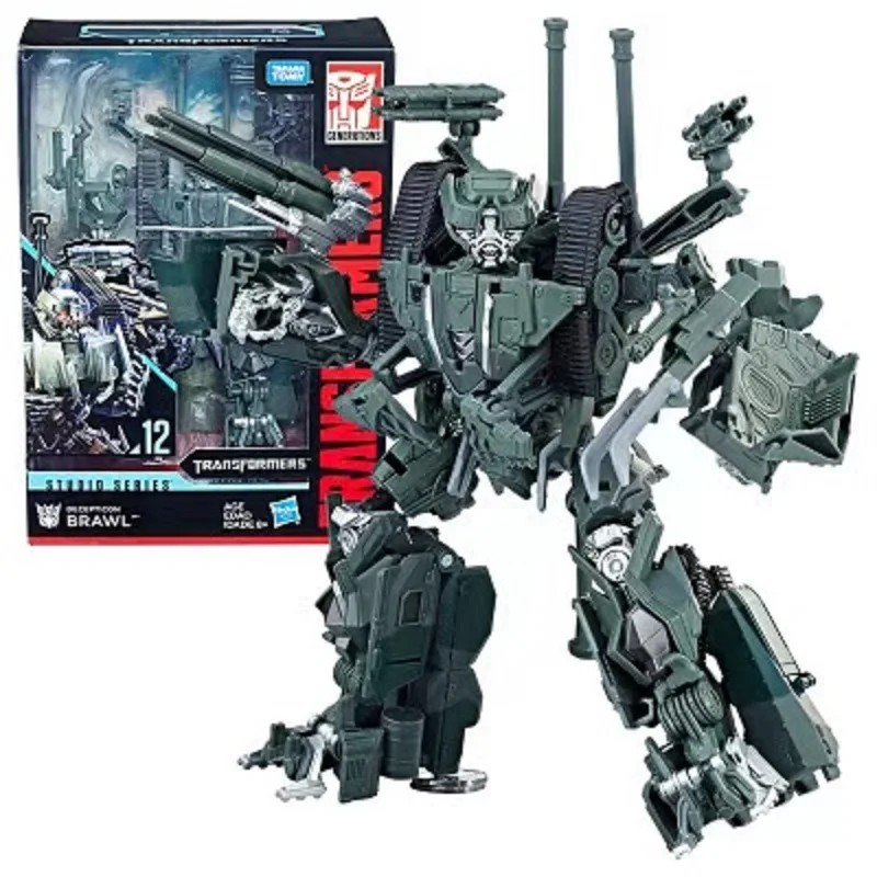 Hasbro Transformers Studio Series 12 Voyager Class Movie 1 Decepticon Brawl  Action Figure Model Toy SS12 - Kids Ages 8 & Up