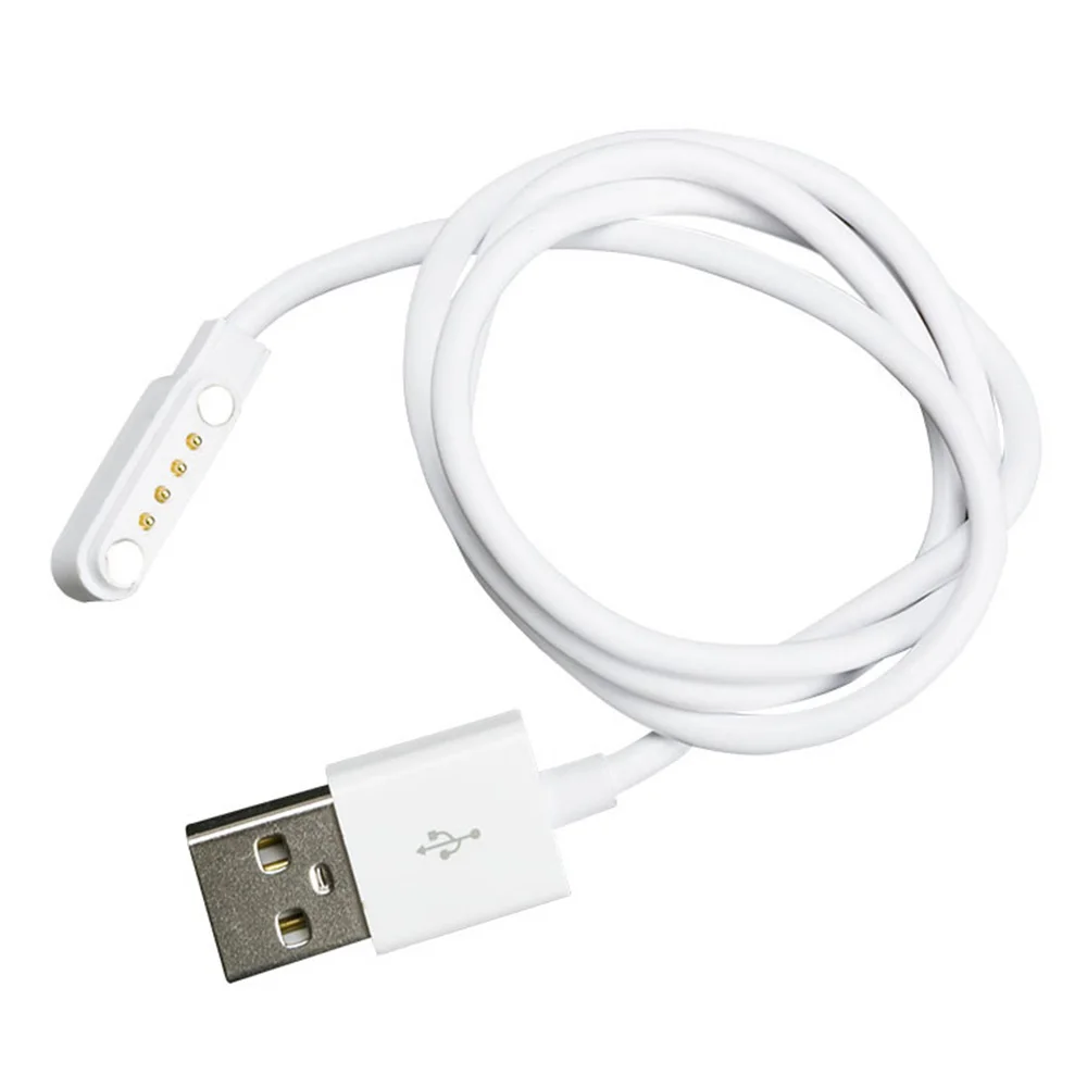 Универсальный зарядный кабель для умных часов с USB на 4-контактный Магнитный