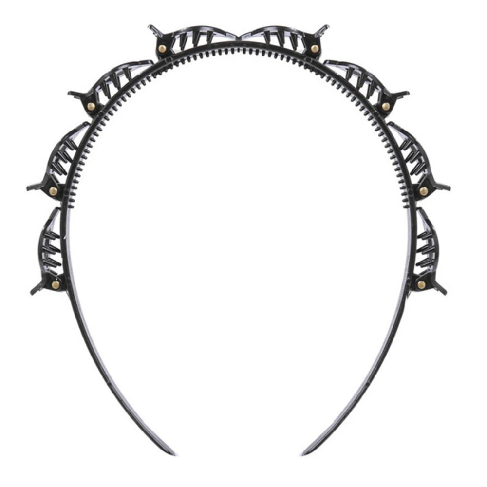 Многослойная пустотелая плетеная модная шпилька для волос повязка на голову в