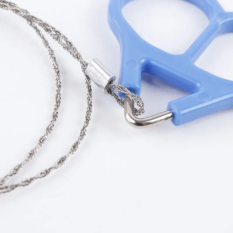 Полезная уличная пила из пластиковой стальной проволоки кольцевая прокрутка для