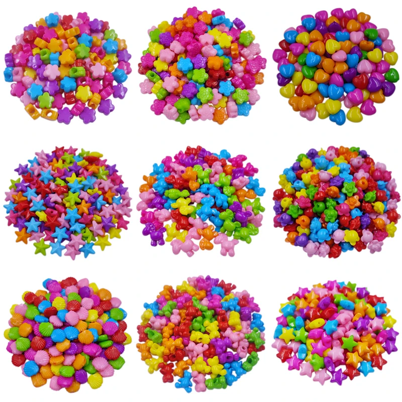 

Бусины россыпью в виде ракушек, звезд, цветов для самостоятельного изготовления браслетов, ожерелий, ювелирных изделий, оптовая продажа, 20/40...