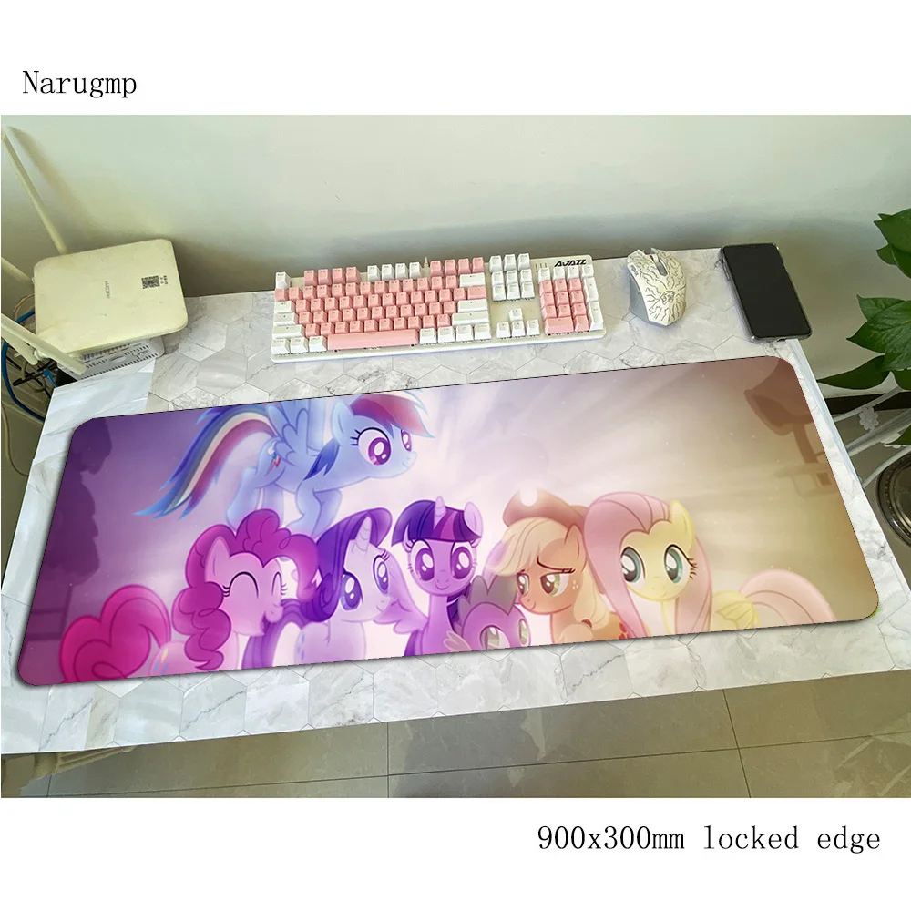 Мой маленький коврик для мыши пони 90x30 см коврики лучший игровой на день рождения