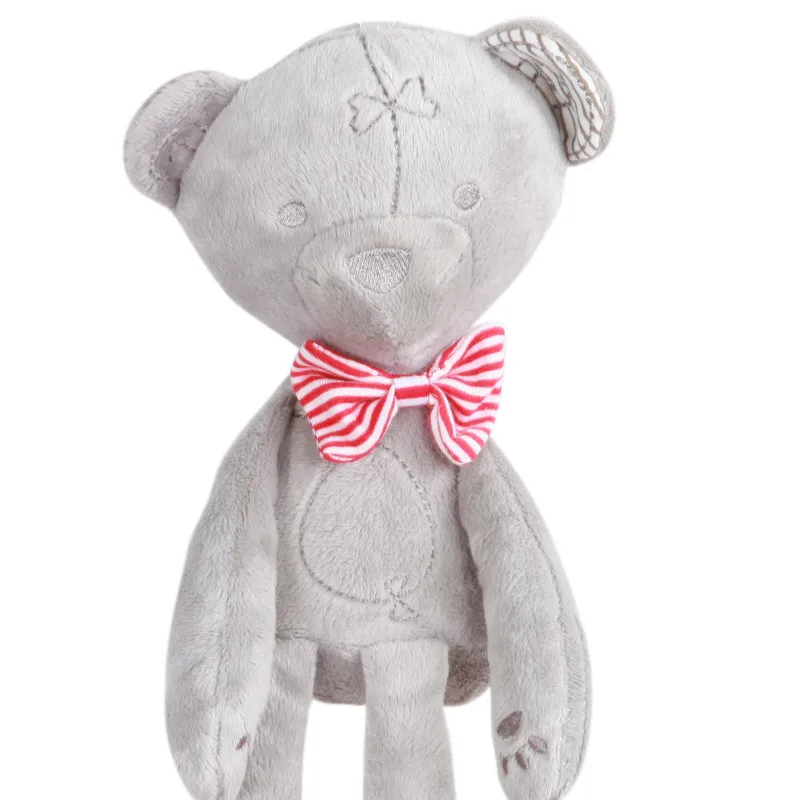 

Cute cartoon plush stuffed soothing bunny bear animal toy baby baby soothing doll child kid birthday beautiful gift