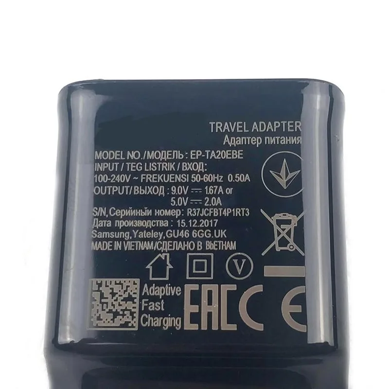 Fast Charger USB Charger Adapter USB Type C Cable For Samsung Galaxy A50 A51 A70 A71 S8 S9 S10 Plus Note 8 9 10 Plus S20 A30