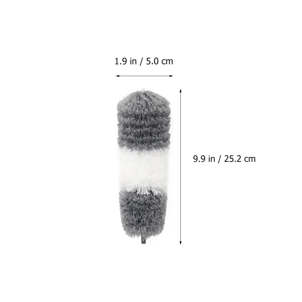 

1 Set 4pcs Microfiber Lengthened Chenille Dust Remover Microfiber Duster (Grey)