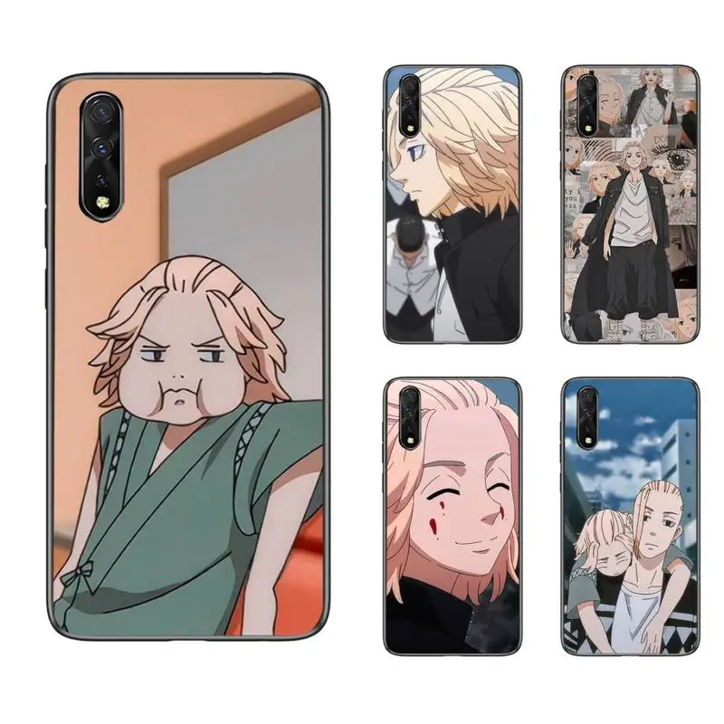 

Anime Tokyo Revengers Mikey Phone Case For Xiaomi 8 9 9t Pro A2 10 lite MIX 2 2S 3 note 10 pro Nax Fundas Cover