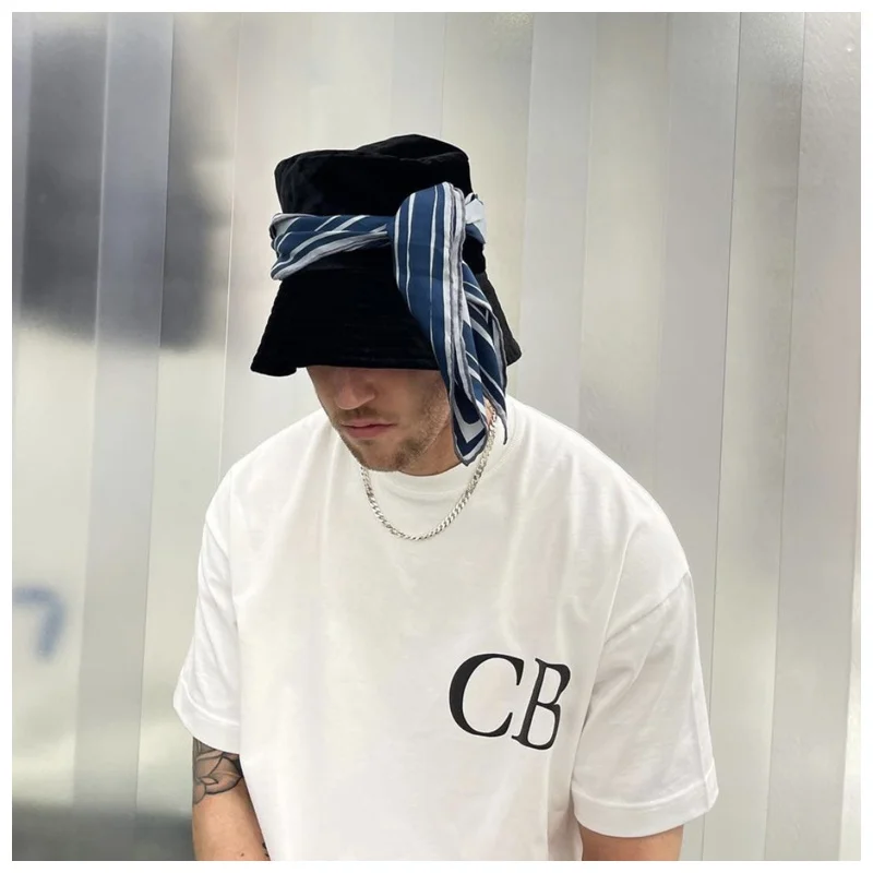 

Футболка мужская Свободная с коротким рукавом и круглым вырезом, из хлопка