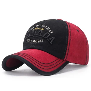 Брендовая винтажная бейсболка с флагом Канады, головные уборы для мужчин и женщин бейсболка с вышивкой, кепка для папы
