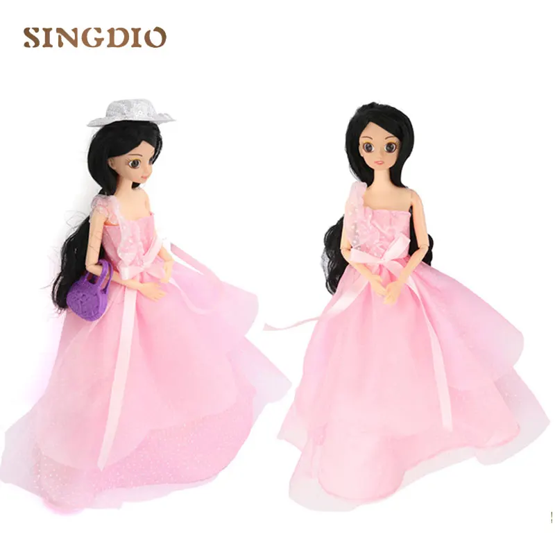 Пластиковая модная красивая кукла принцессы модель Белль детские игрушки для