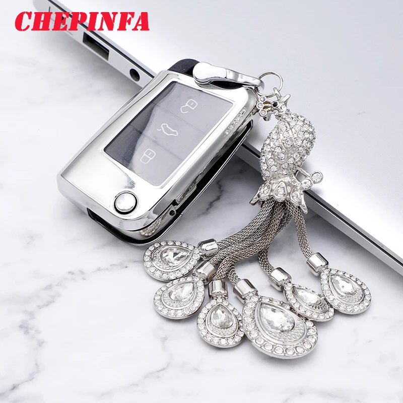 

TPU Car Key Case Full Cover Protect Shell For Volkswagen VW Golf 7 mk7 Seat Ibiza Leon FR 2 Altea Aztec For Skoda Octavia